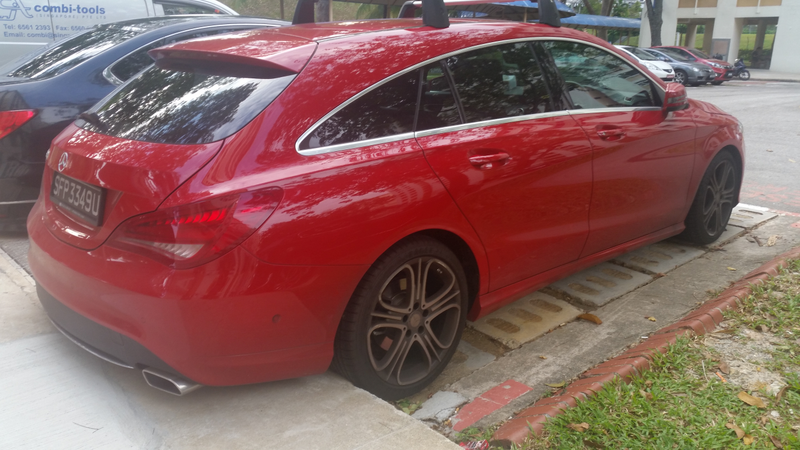 More of the cars that we don’t get: CLA180 “Shooting Brake”